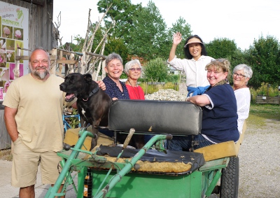 2019-07-21 e Abendausflug mit dem Traktor