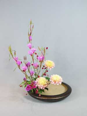 Ohara Ikebana Moribana