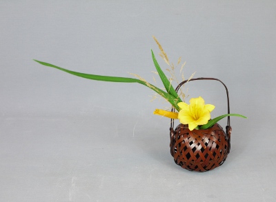 Ohara Ikebana Körbchen