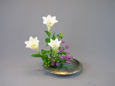 Ohara Ikebana Moribana