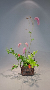 Ohara Ikebana Körbchen