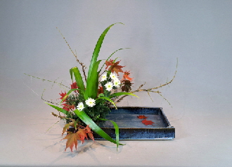 Ohara Ikebana realistische Landschaft