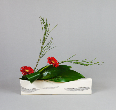 Ohara-Ikebana Freie Form